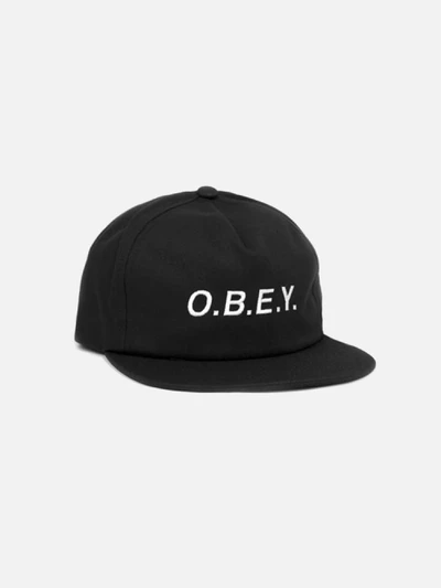 (100570030)CONTORTED II SNAPBACK-BLK