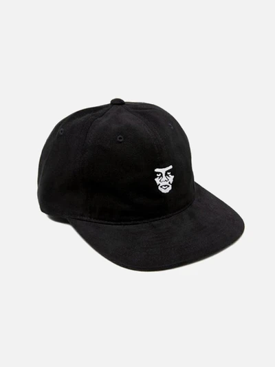 (100580032)CREEPER FACE 6 PANEL HAT-BLK