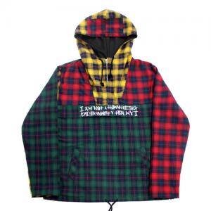 TARTAN CHECK PATCH ANORAK