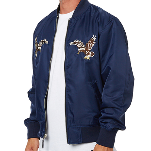 SOUVENIR MA-1 JACKET-NVY