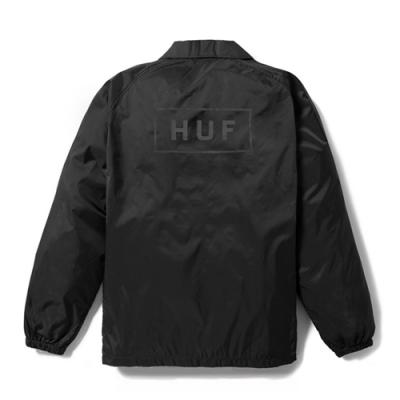 BAR LOGO COACH JACKET-BLK