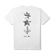 HUF X SAMMY WINTER TEE-WHT