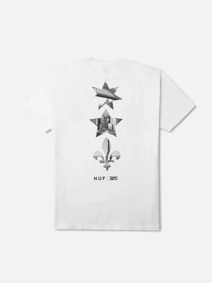 HUF X SAMMY WINTER TEE-WHT