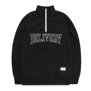 GSVT50-DELIVERY HALF ZIPUP GS [BLACK]