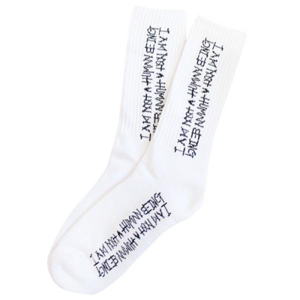 BASIC LOGO SOCKS - WHITE