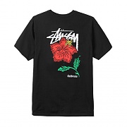 CALI ROSE TEE-BLK