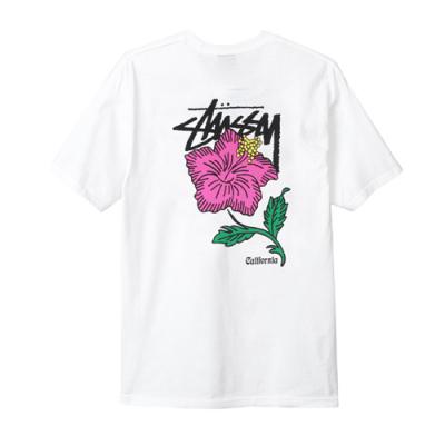 CALI ROSE TEE-WHT
