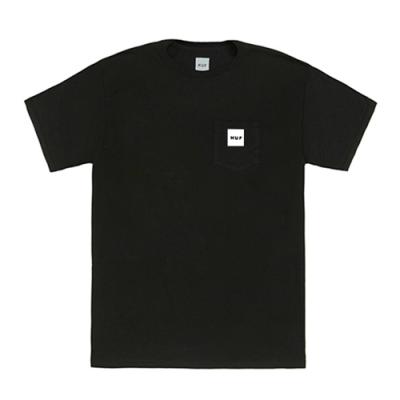 BOX LOGO POCKET TEE_BLK(wht)