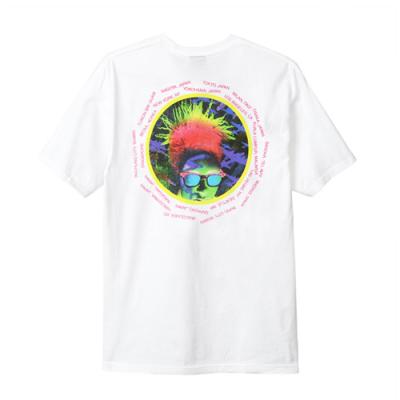 PYSCHEDELIC TOUR TEE-WHT