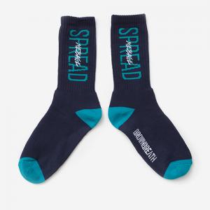 SPREAD SOCKS(FULL LENGTH) - NAVY