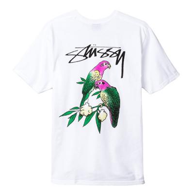 PARROTS TEE-WHITE