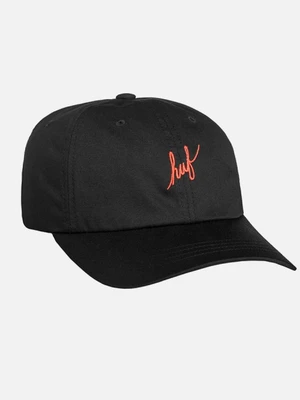 SCRIPT CURVE VISOR 6 PANEL-BLK