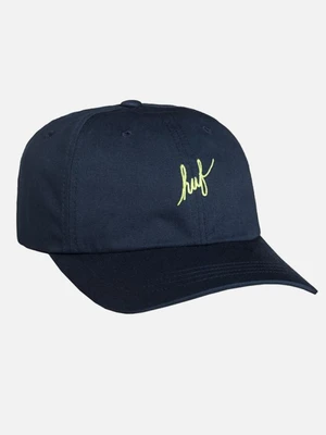 SCRIPT CURVE VISOR 6 PANEL-NVY