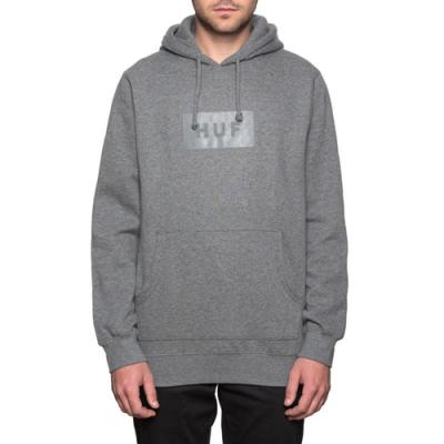 PUFF BAR LOGO PULLOVER HOOD-GRY