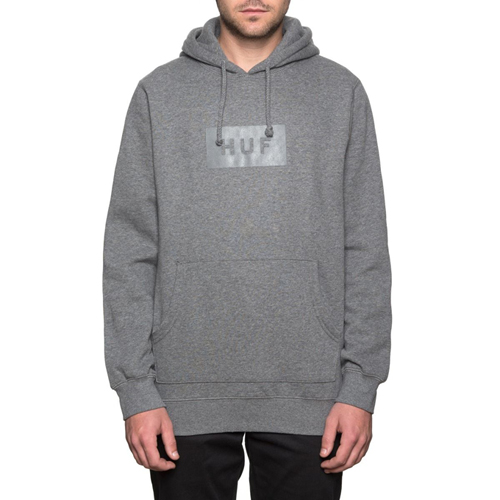 PUFF BAR LOGO PULLOVER HOOD-GRY