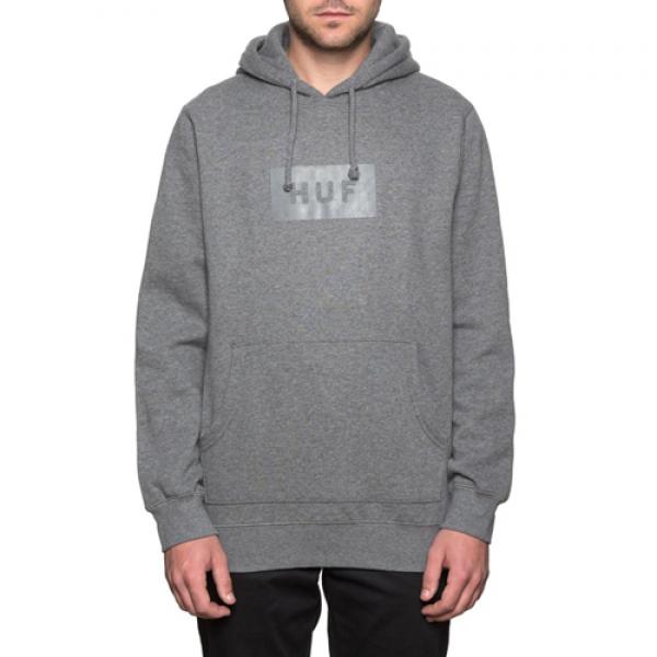 PUFF BAR LOGO PULLOVER HOOD-GRY