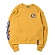 [ROMANTIC CROWN] CEREMONY TAPE CREW NECK_MUSTARD