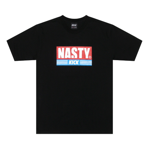 [NSTK] SPLIT KICK TEE (BLK)