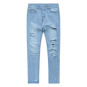 DAMAGED DENIM PANTS GS [LIGHT BLUE](GSVD01)