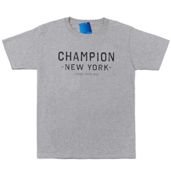 그래픽 반팔티 NYC OXFORD GREY