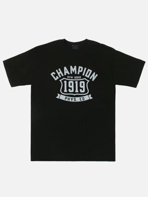 그래픽 반팔티 GYM BLACK