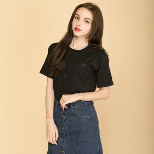 (T0223) 클래식 반팔티 BLACK