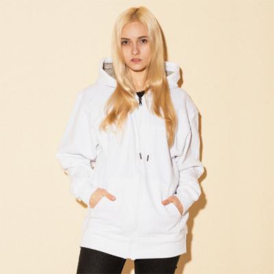 (S0891) 파워블렌드 후드집업 WHITE
