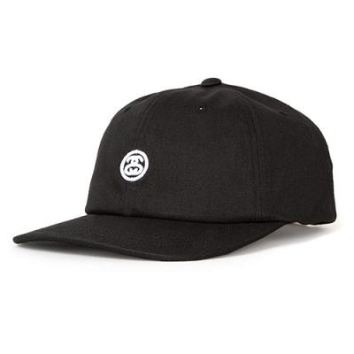 CONTRAST STRAP CAP-BLK