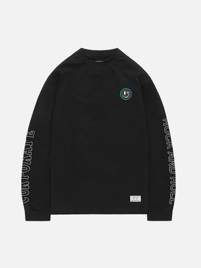 GRADATION SMILE T-SHIRTS GS [BLACK]