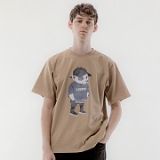 STREET LAYGOM TEE-BEIGE