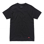 HANES TAGLESS TEE-BLACK(1ea)