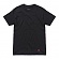 HANES TAGLESS TEE-BLACK(1ea)
