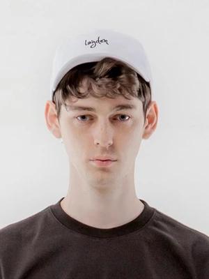 BRUSH SCRIPT BALLCAP-WHITE