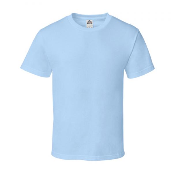 ADULT TEE-POWDER BLUE