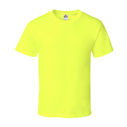 ADULT TEE-SAFETY GREEN