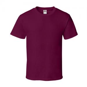 ADULT TEE-BURGUNDY