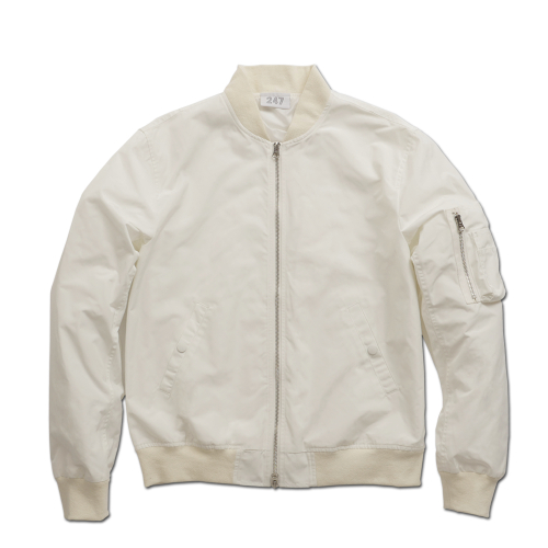 247SEOUL STANDARD LIGHTWEIGHT MA-1 IVORY