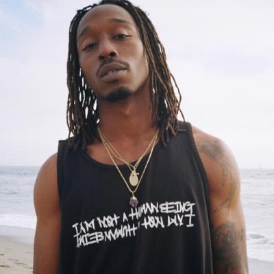 BASIC LOGO SLEEVELESS - BLACK