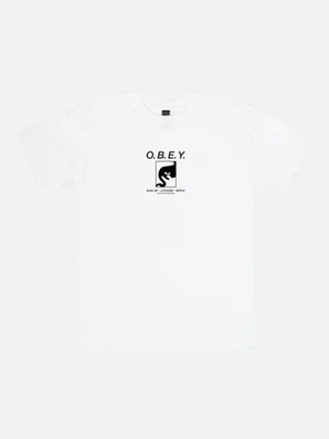 (163081487)WAKE UP CONSUME REPEAT TEE-WHT