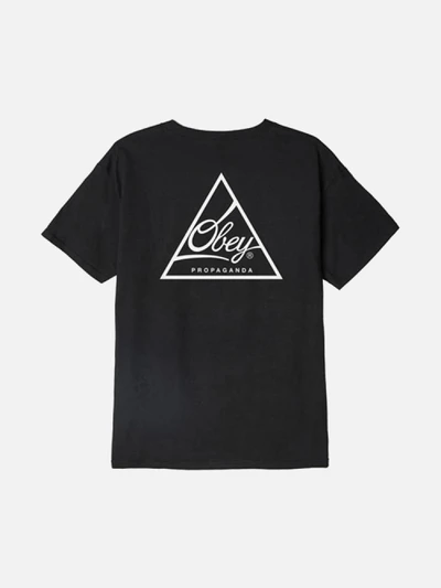 (163081005)NEXT ROUND 2 TEE-BLK/WHT