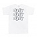 (163081489)OBEY JUMBLE LO - FI TEE-WHT