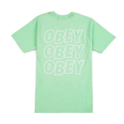 (163081489)OBEY JUMBLE LO - FI TEE-MINT