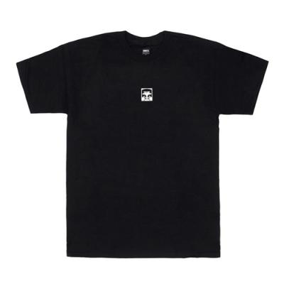 (163081221)HALF FACE TEE-BLK