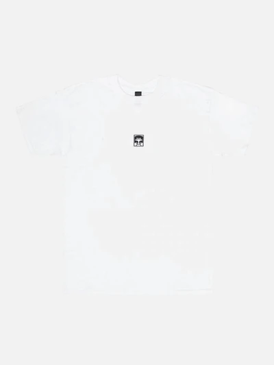 (163081221)HALF FACE TEE-WHT