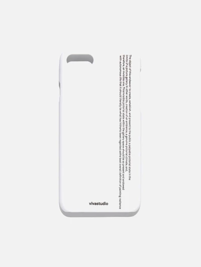 SLOGAN PHONE CASE GS [WHITE]