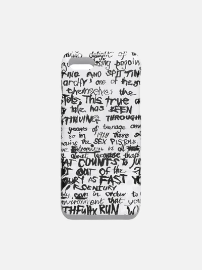 LETTER PHONE CASE GS [WHITE]