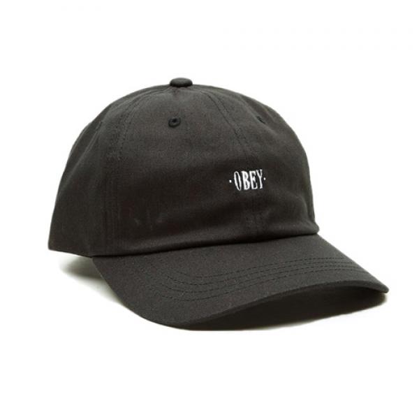 NORMANDIE 6 PANEL HAT-BLK
