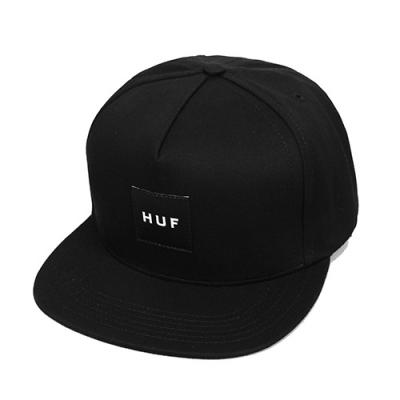 DUCK CANVAS BOX LOGO SNAPBACK-BLK