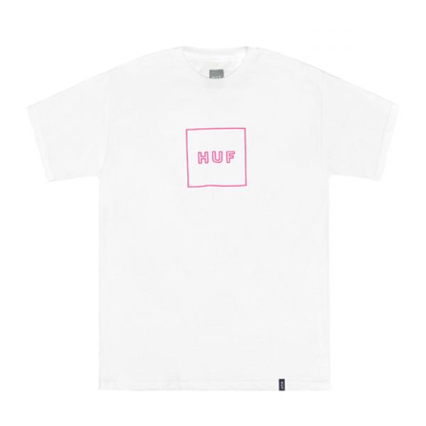 OUTLINE BOX LOGO TEE-WHT