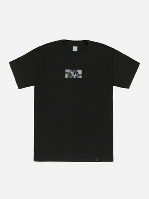 COLOR BLOCK BAR LOGO TEE-BLK